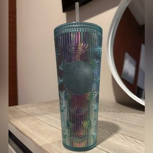 Holographic Mermaid Starbucks Cup